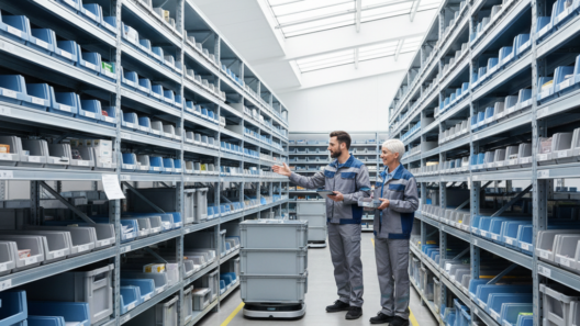 magazijninrichting bakken
